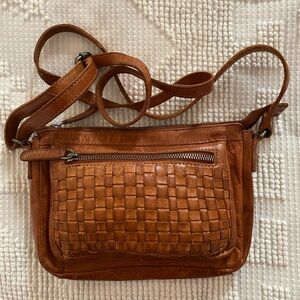 Anthropologie Brown Crossbody Bag